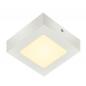 Preview: SLV 1003017 SENSER 12 LED Deckenaufbauleuchte 8.2W eckig weiß